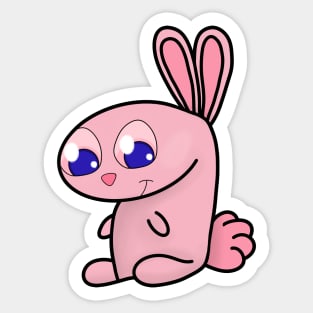 A Cute Bunny Sticker